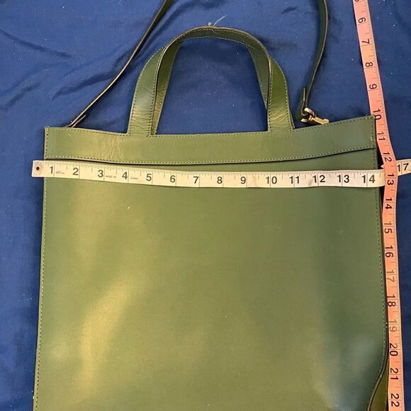 Kate Spade Saturday- Green Leather - Tote Shoulder & Handbag